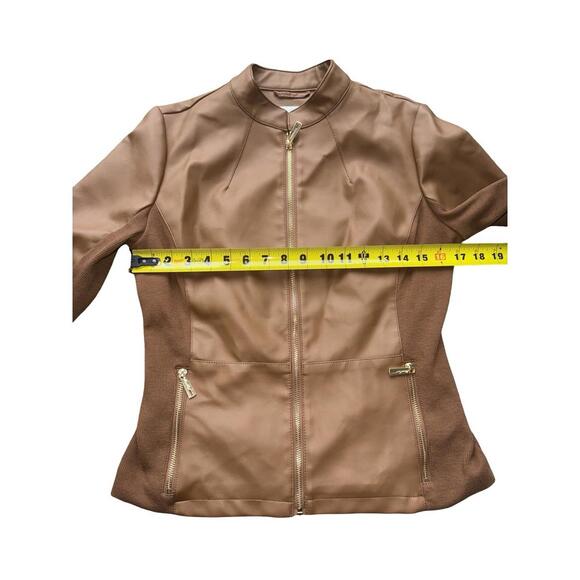 Kenneth Cole Women Brown Jacket Size Small New - Picture 4 of 6